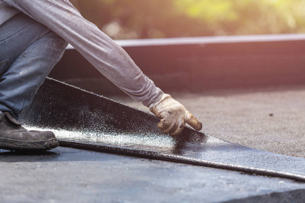 Professional Vapor Barrier Installation technician working in New Lisbon, WI